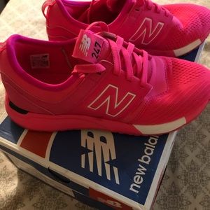 New Balance Pink Shoes.